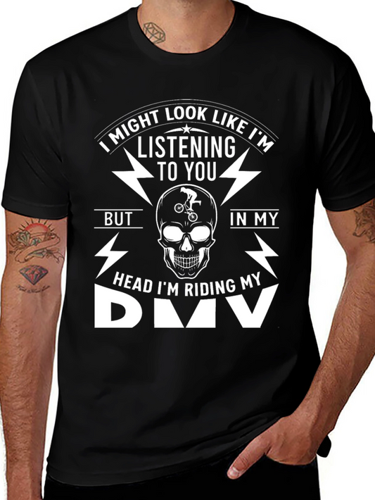 Funny Riding My DMV T-Shirt