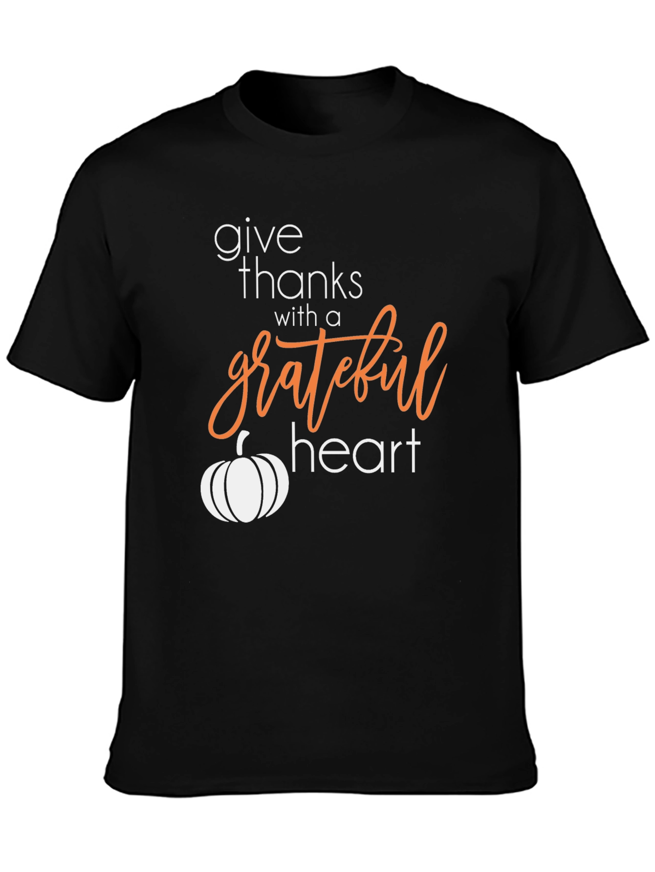 Grateful Heart Thanksgiving T-Shirt