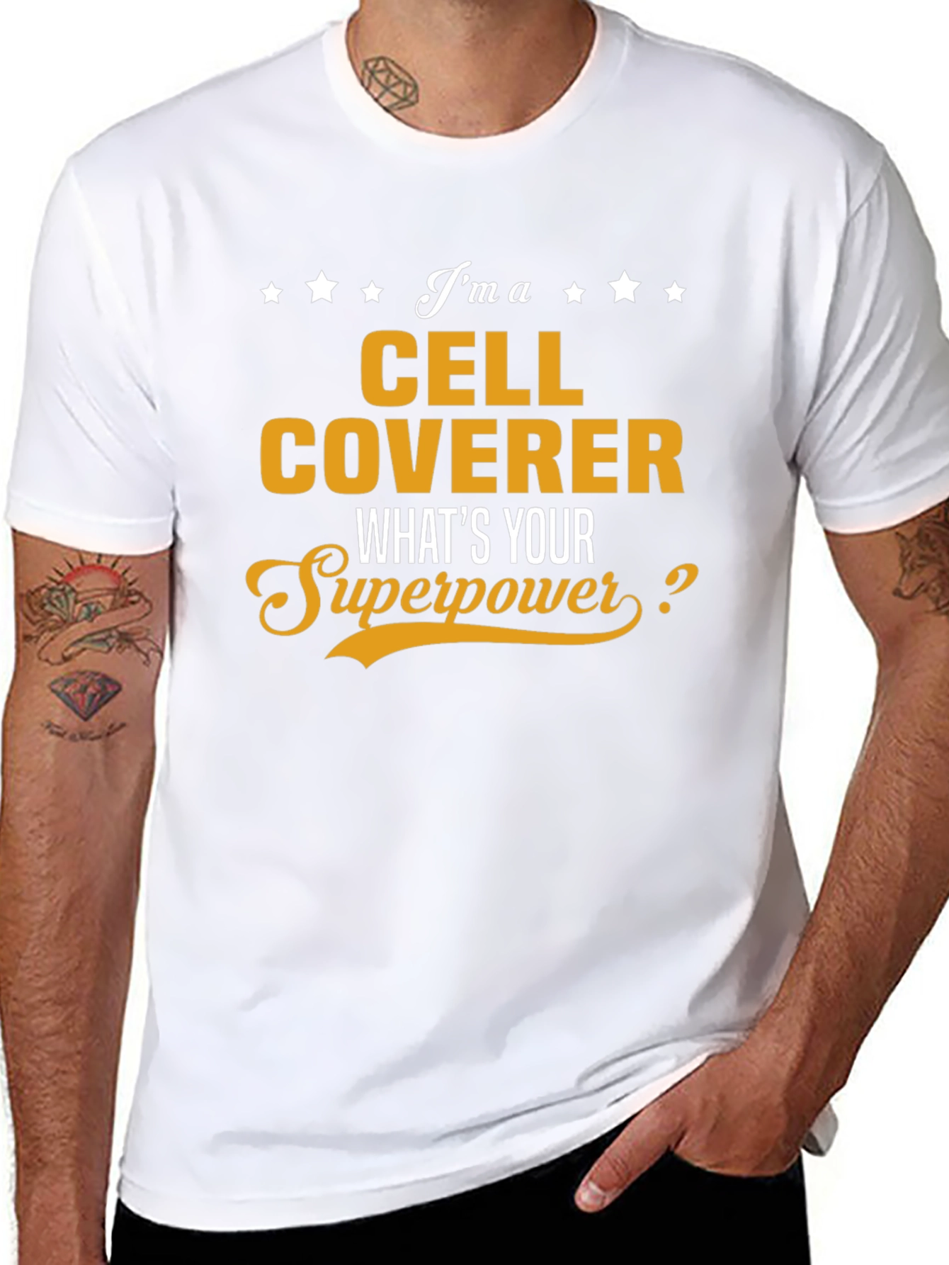 Cell Coverer Superpower T-Shirt