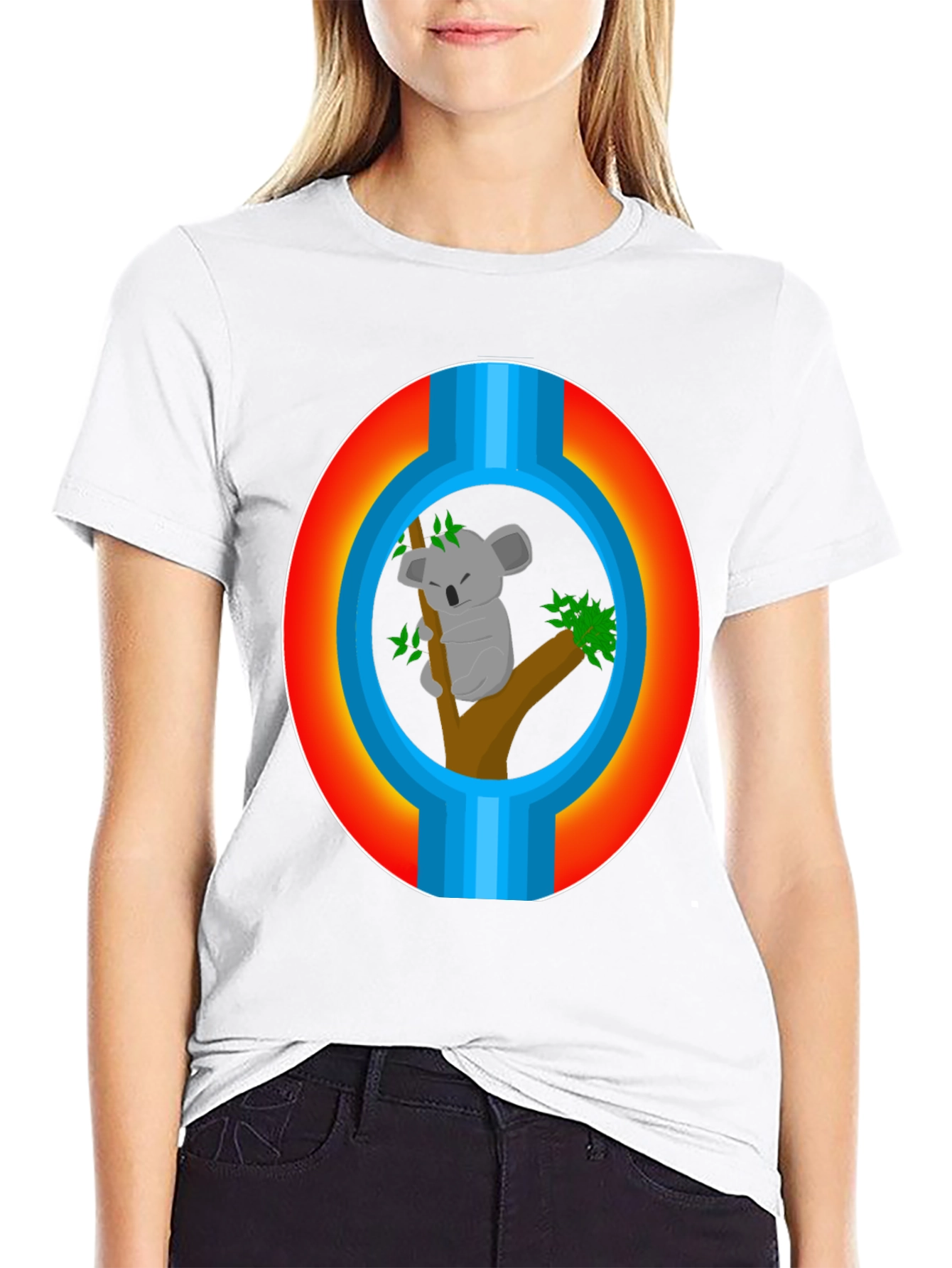 Koala Graphic Tee - Casual Comfort Unique Design