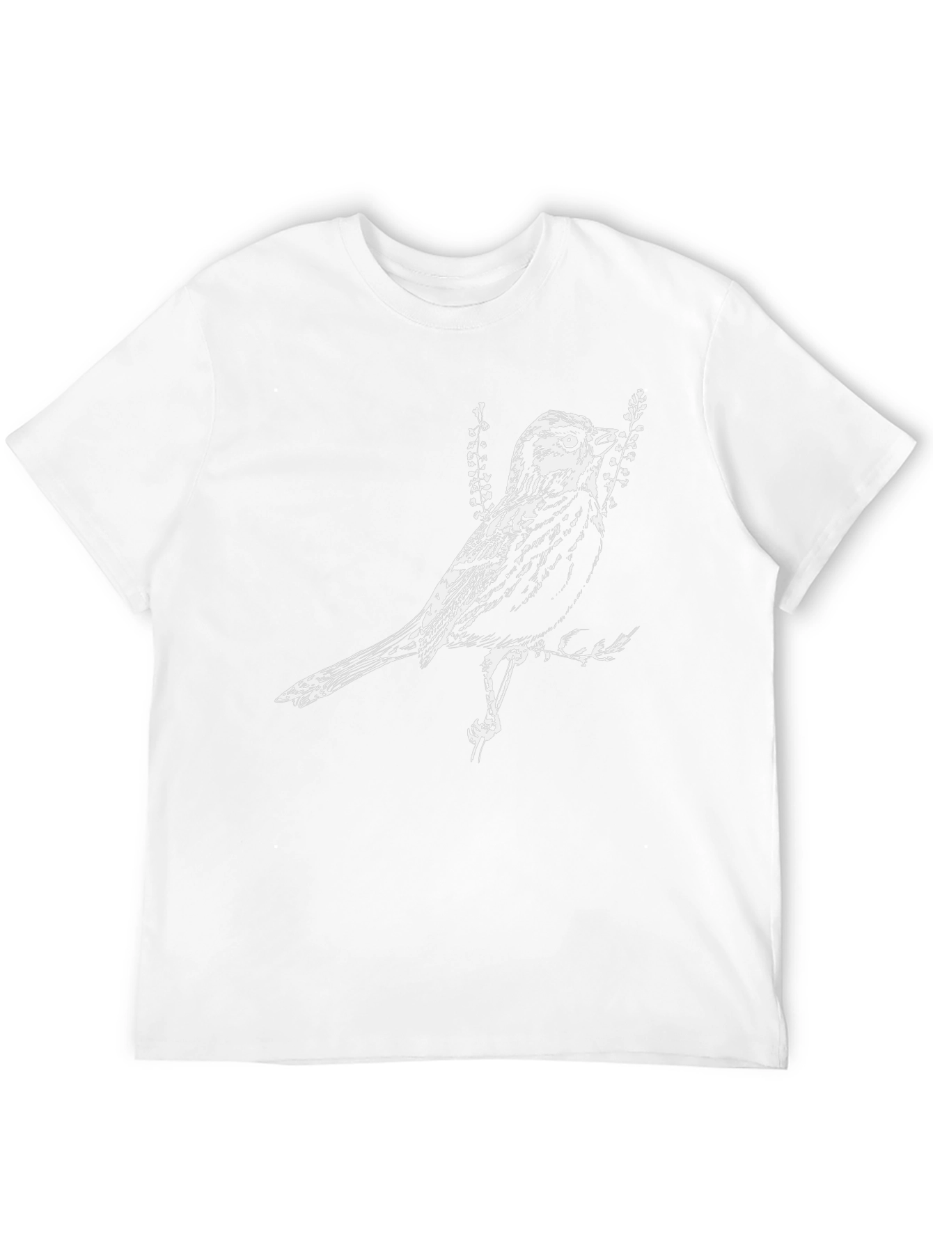 Bird Graphic T-Shirt - Cool Casual Tee