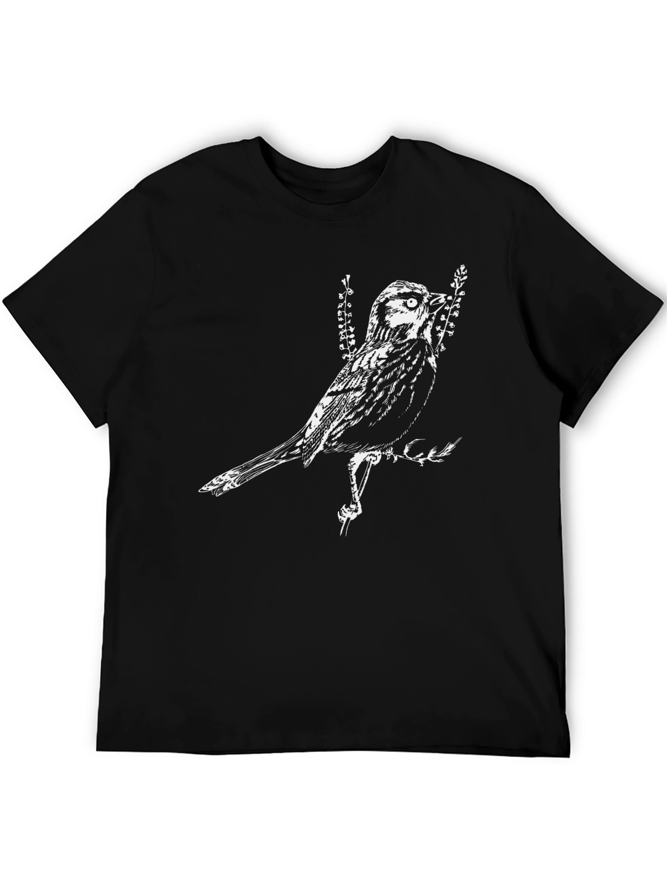Bird Graphic T-Shirt - Cool Casual Tee