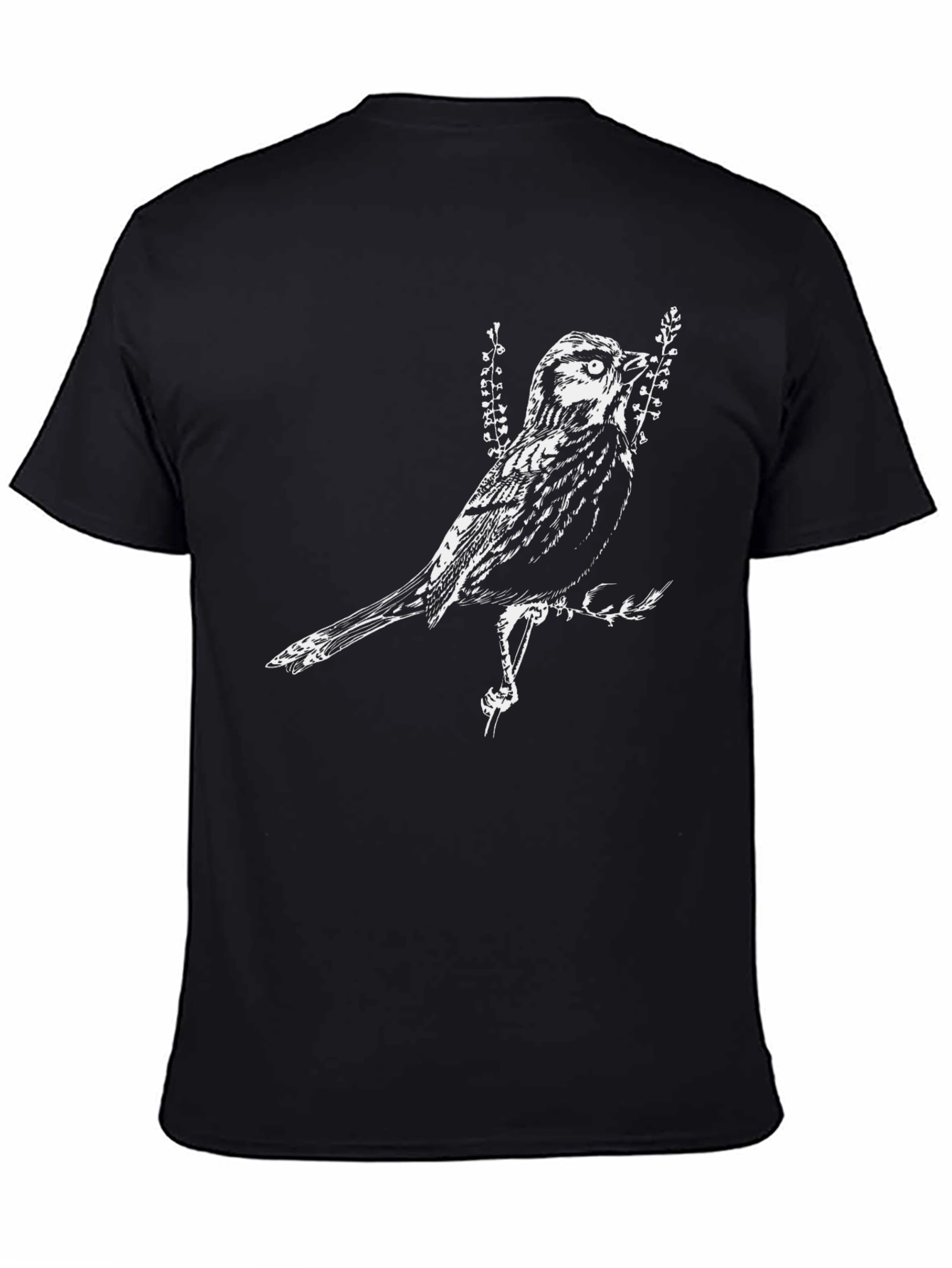 Bird Graphic T-Shirt - Cool Casual Tee