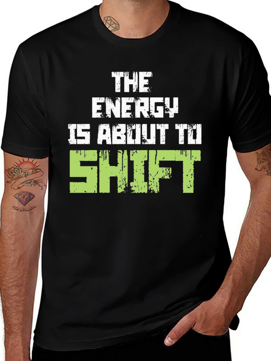 Energy Shift Black T-Shirt