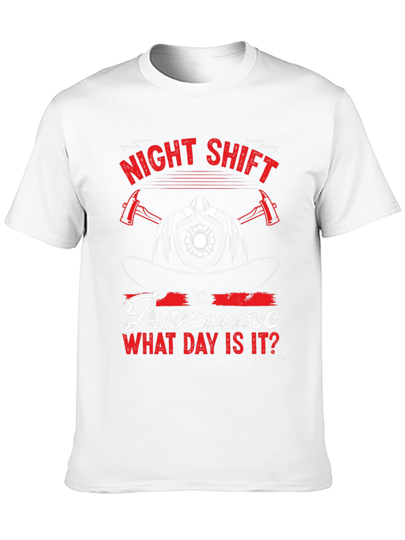 Night Shift Firefighter Graphic Tee