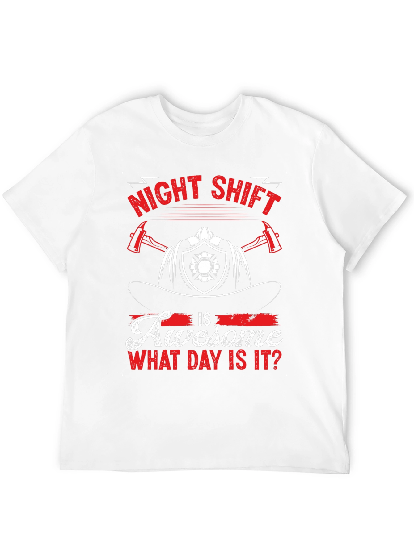 Night Shift Firefighter Graphic Tee