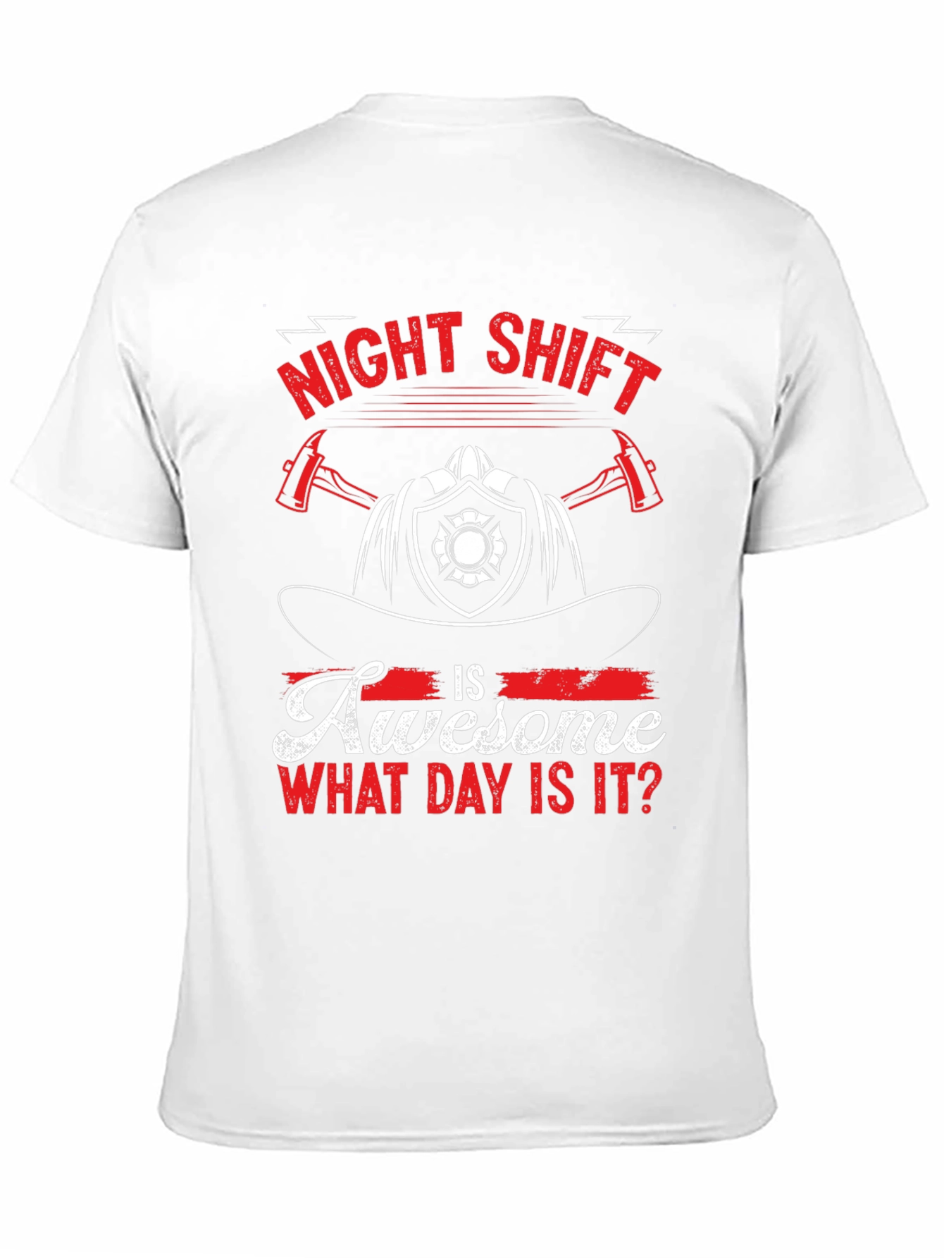 Night Shift Firefighter Graphic Tee