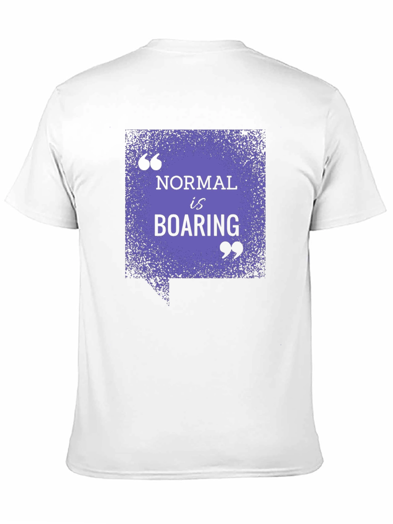 Normal Is Boaring Graphic Tee