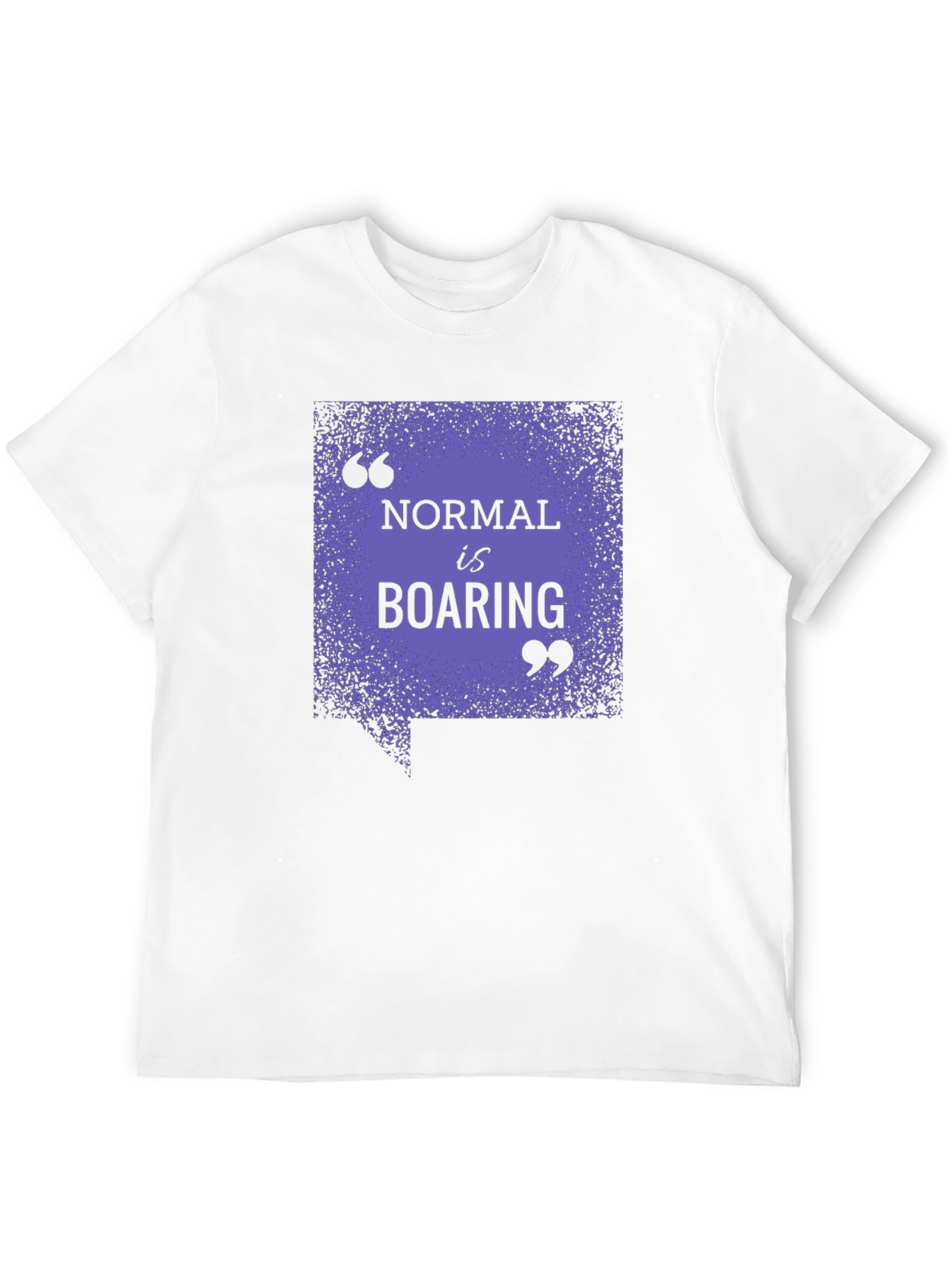 Normal Is Boaring Graphic Tee