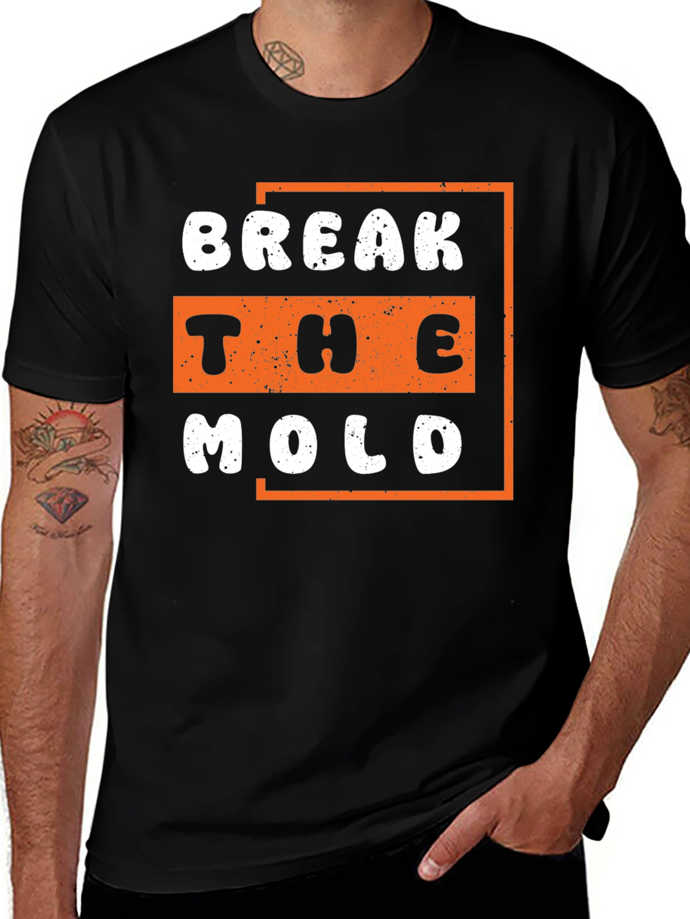 Break the Mold Graphic Tee - Unique Design
