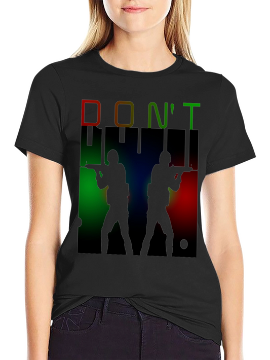 Dont Silhouette Graphic Tee