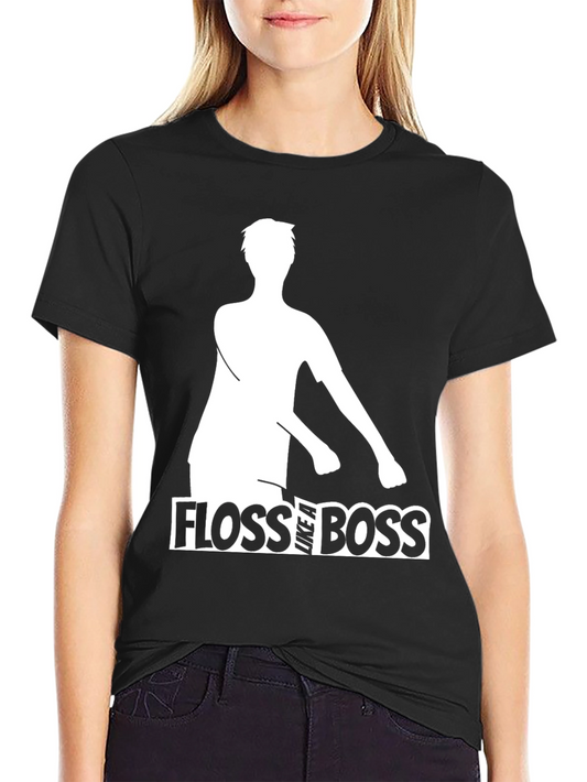 Floss Like A Boss T-Shirt - Dance Silhouette Graphic Tee