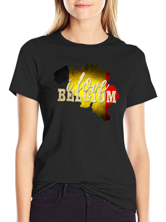 I Love Belgium T-Shirt - Country Pride
