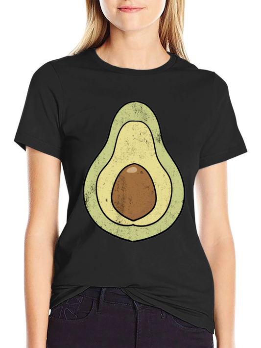 Avocado Graphic T-Shirt - Novelty Food Tee