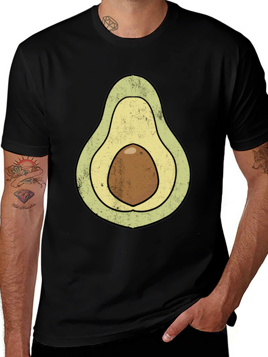 Avocado Graphic T-Shirt - Novelty Food Tee