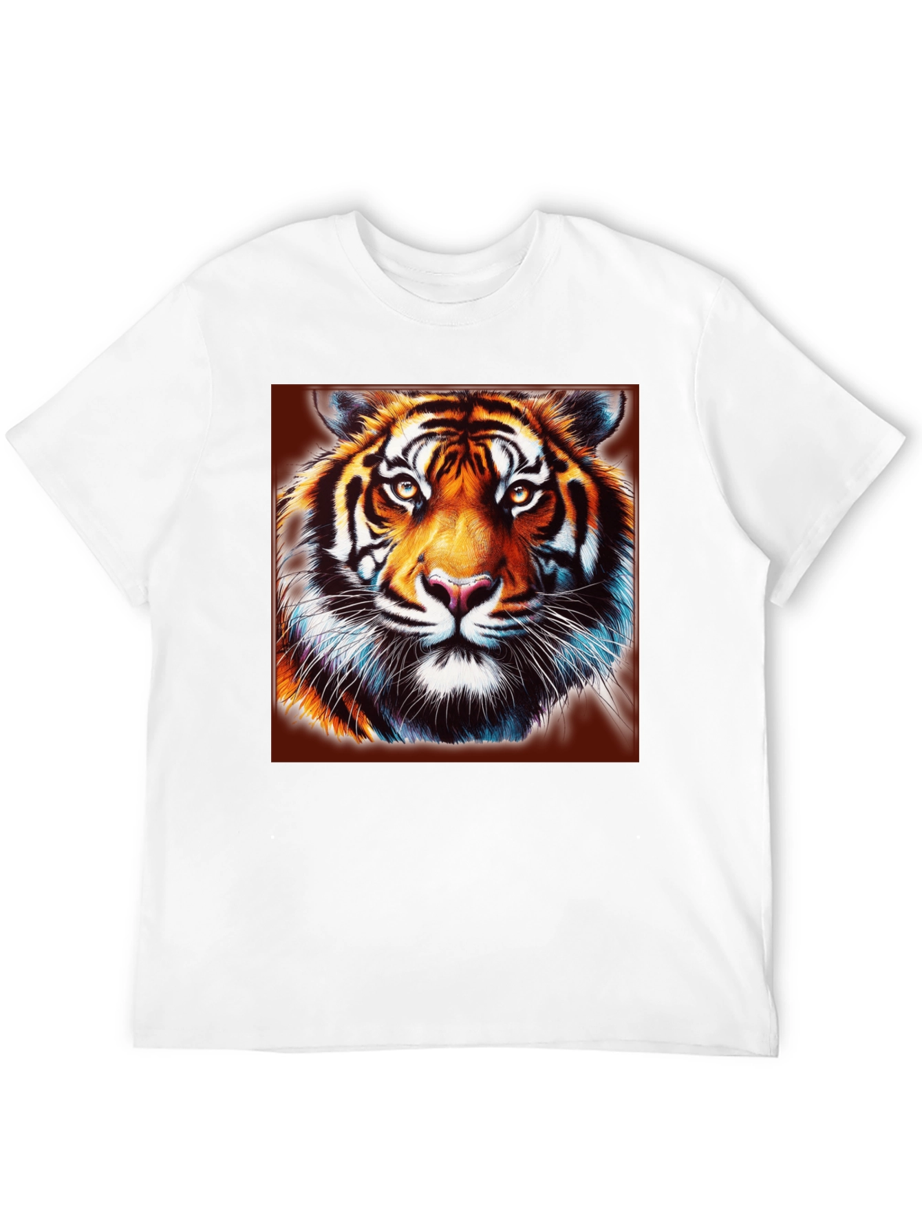 Tiger Graphic Black T-Shirt - Bold Animal Print