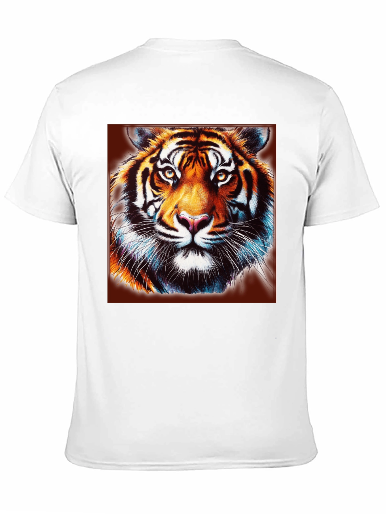 Tiger Graphic Black T-Shirt - Bold Animal Print