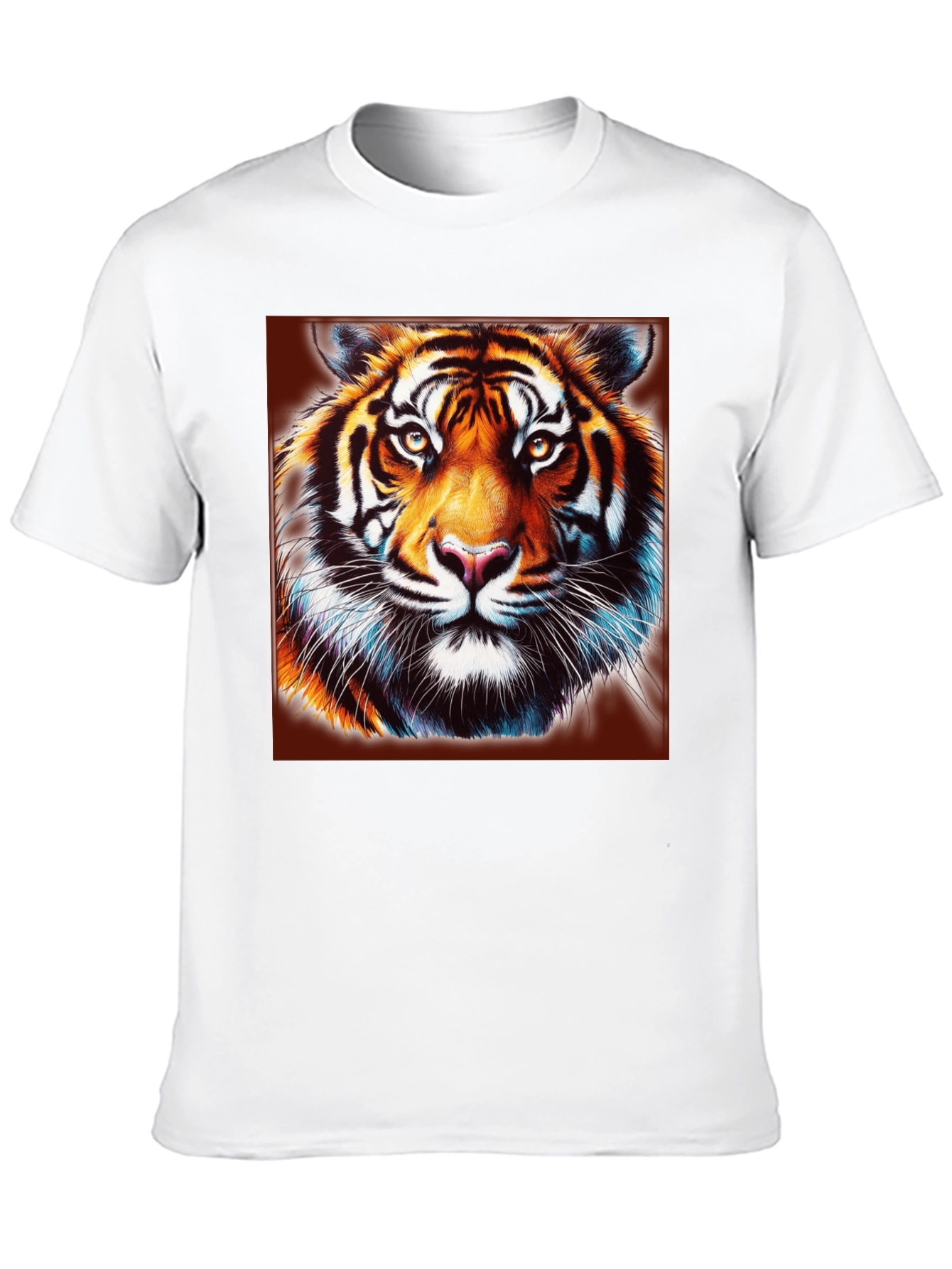 Tiger Graphic Black T-Shirt - Bold Animal Print