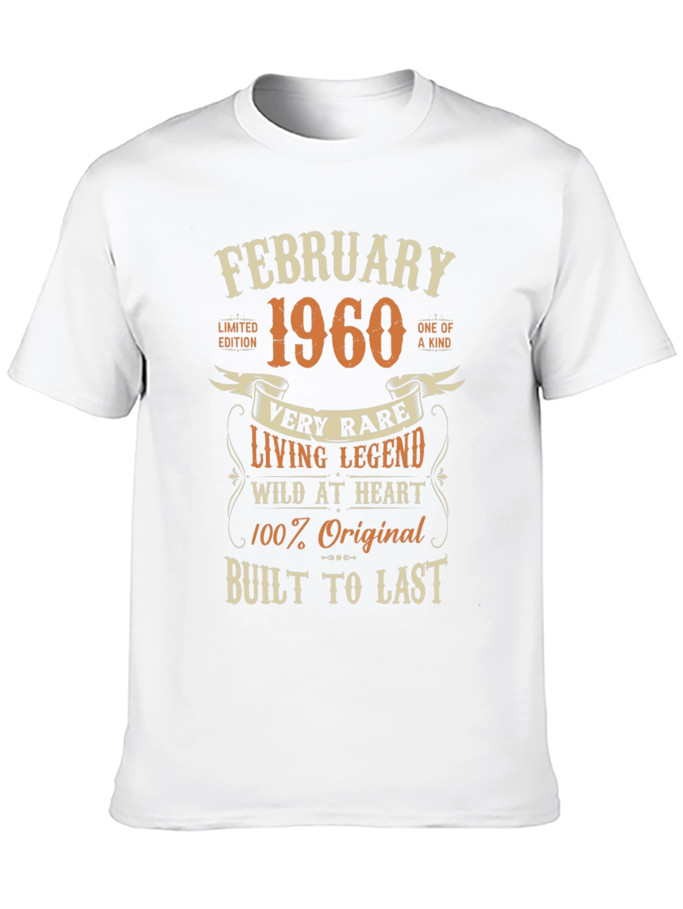 February 1960 Birthday Legend T-Shirt