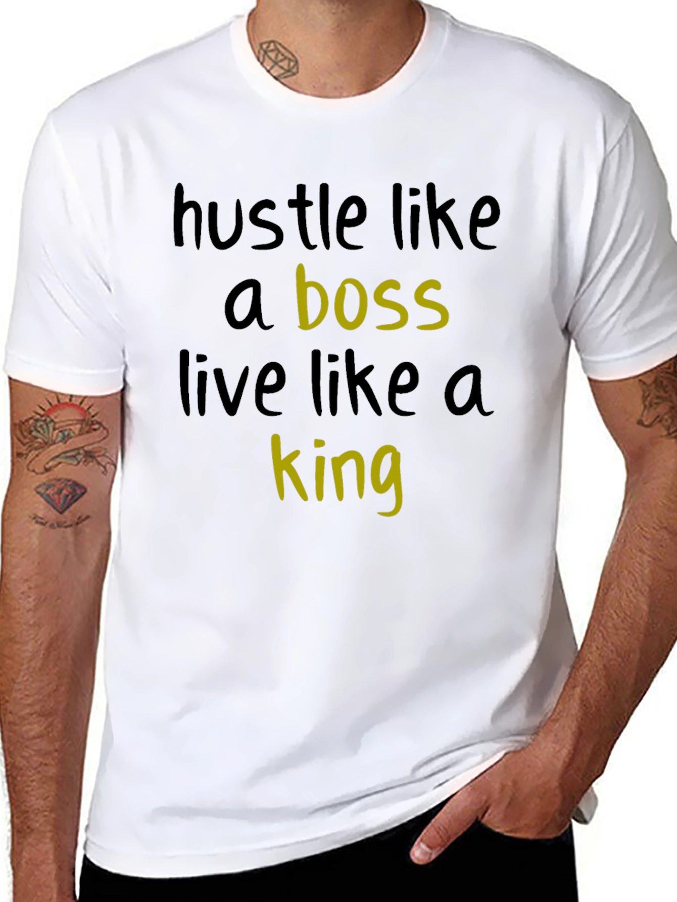 Hustle Like a Boss Graphic Tee