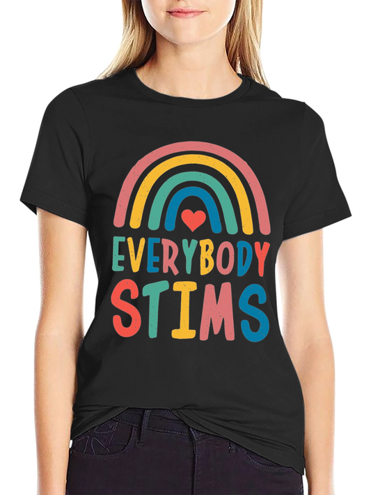 Everybody Stims T-Shirt - Autism Acceptance