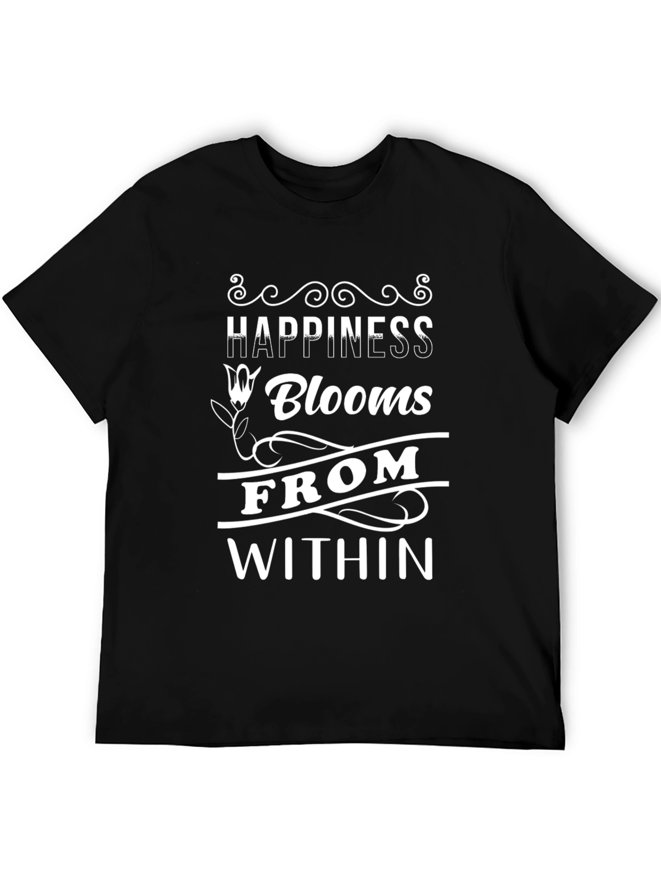 Happiness Blooms Within Graphic Tee