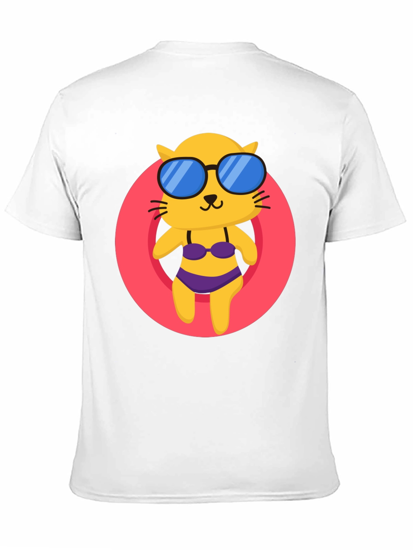 Cat in Bikini T-Shirt