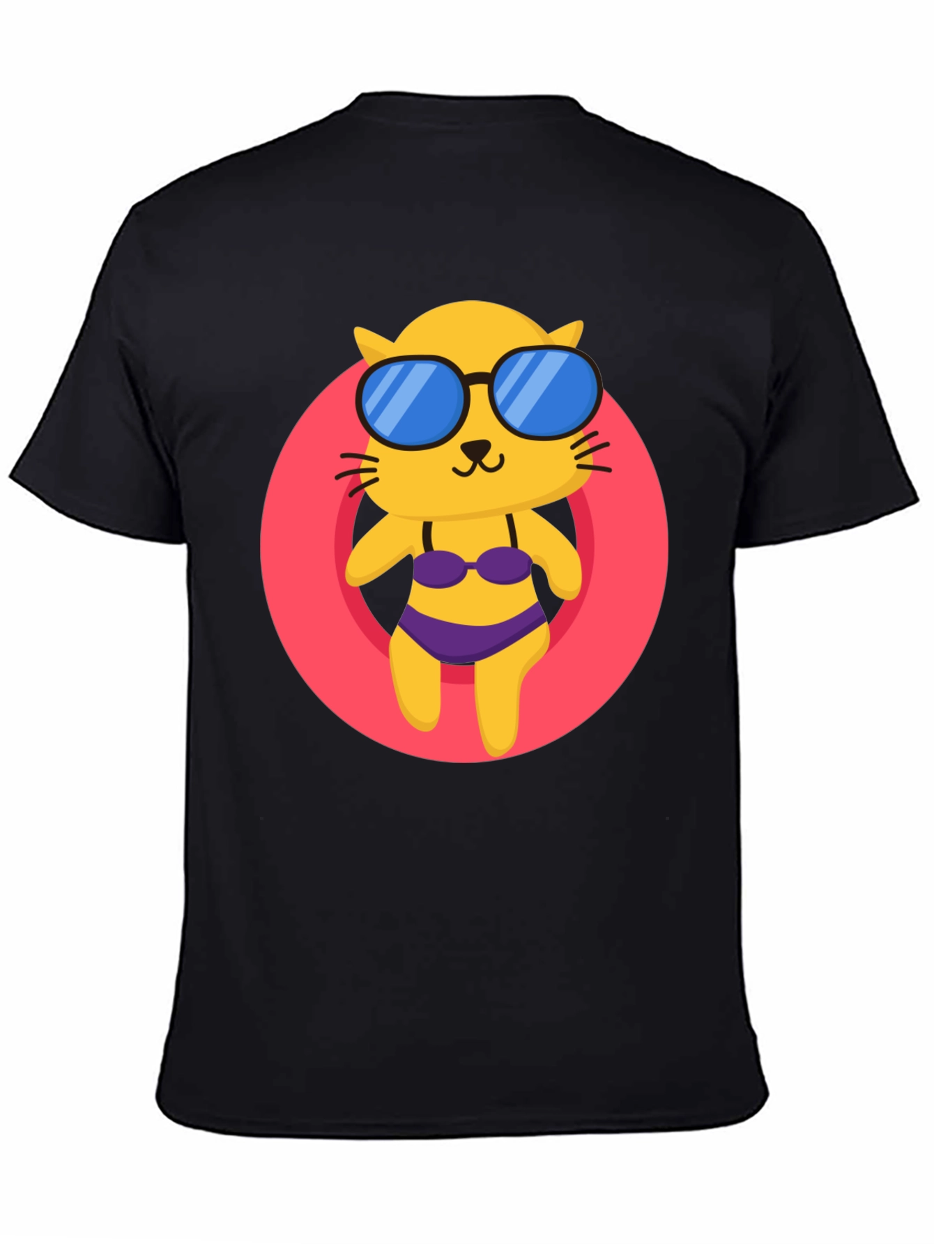 Cat in Bikini T-Shirt