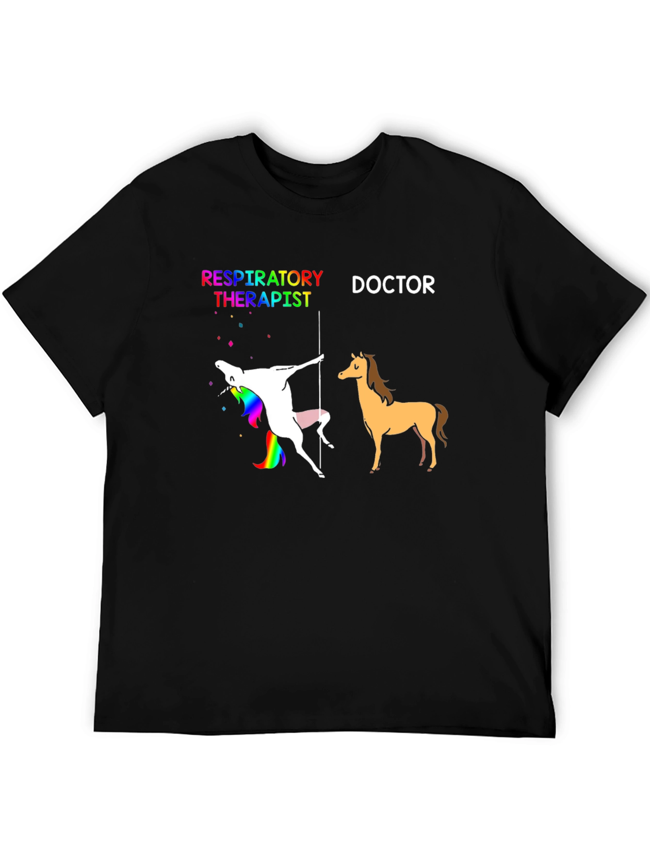 Respiratory Therapist vs Doctor T-Shirt