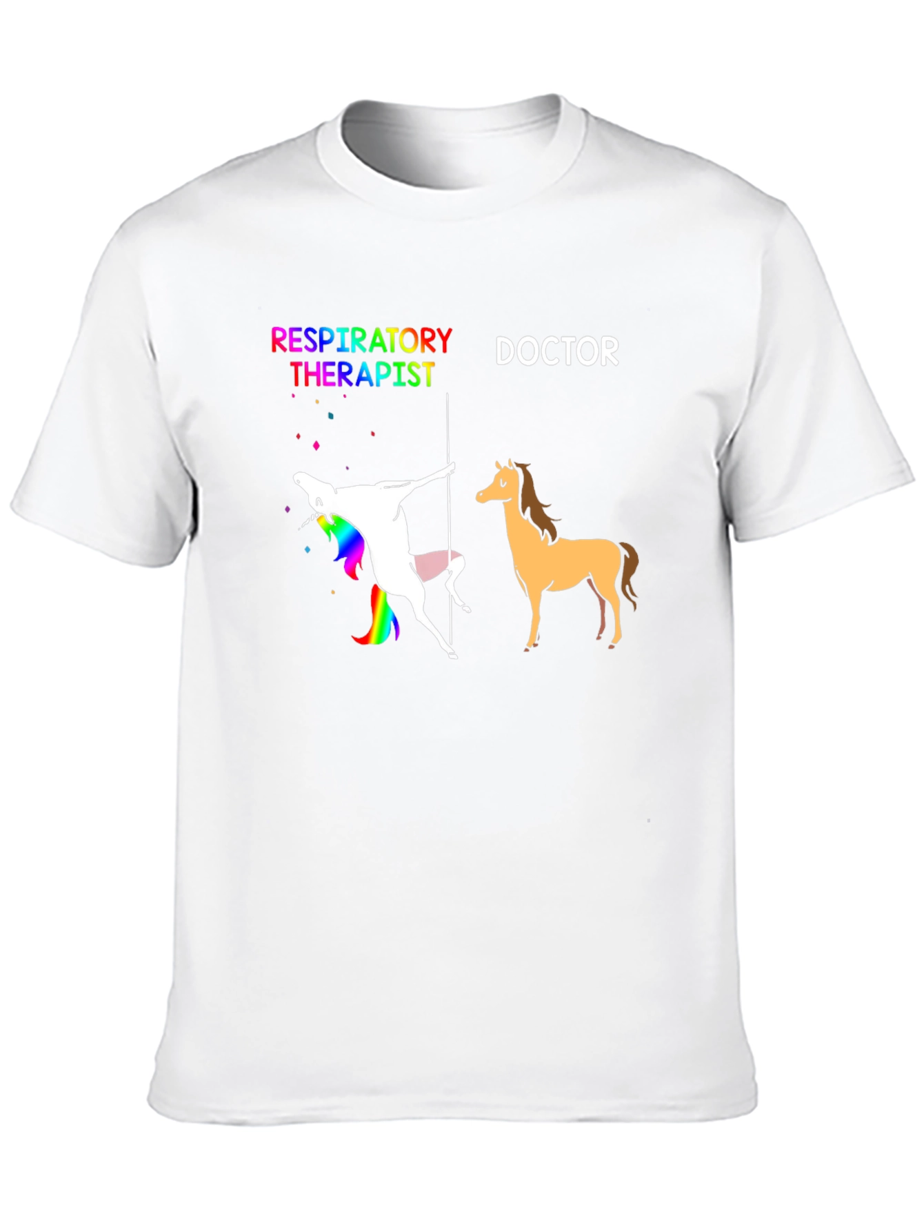 Respiratory Therapist vs Doctor T-Shirt