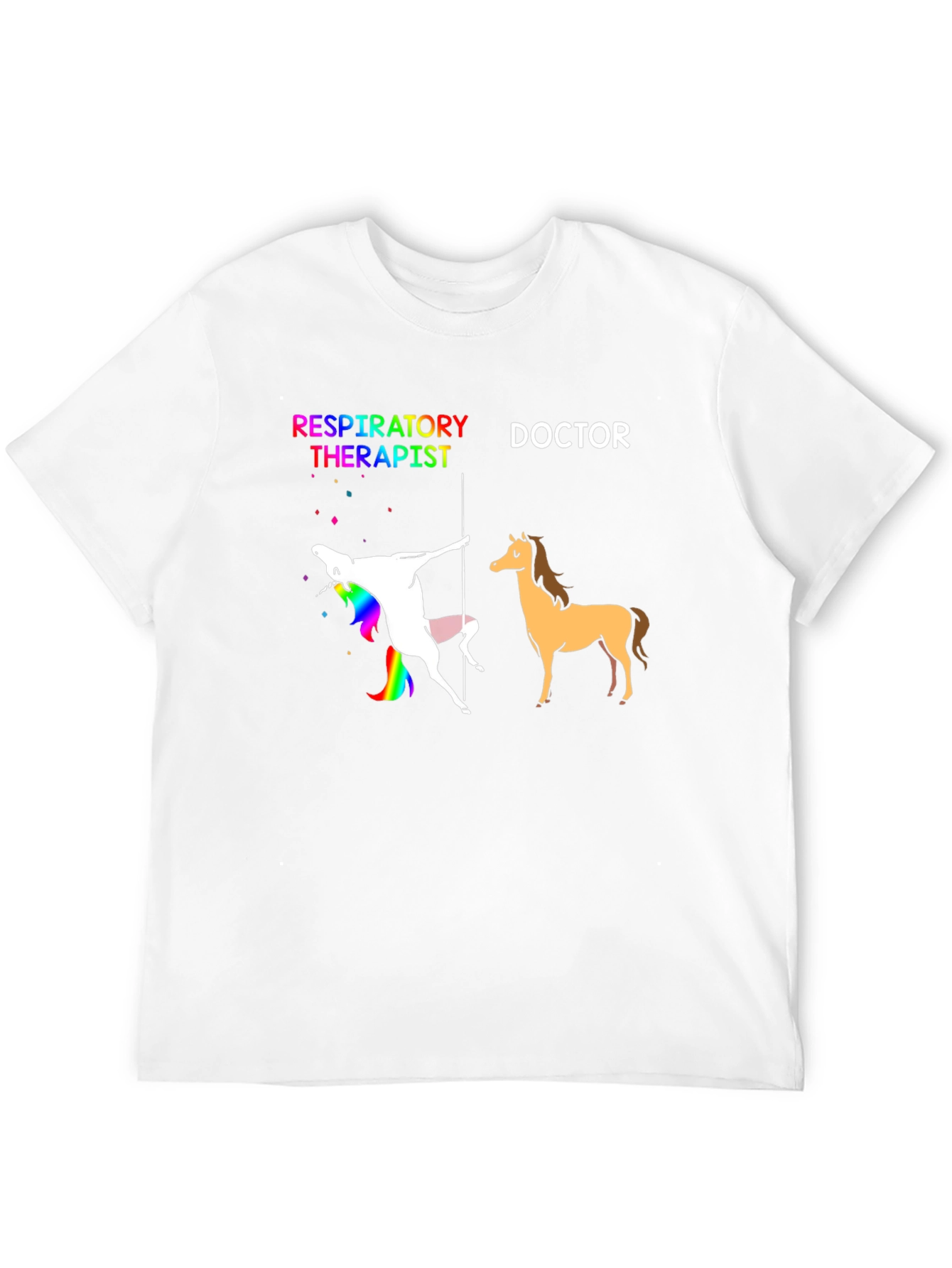 Respiratory Therapist vs Doctor T-Shirt