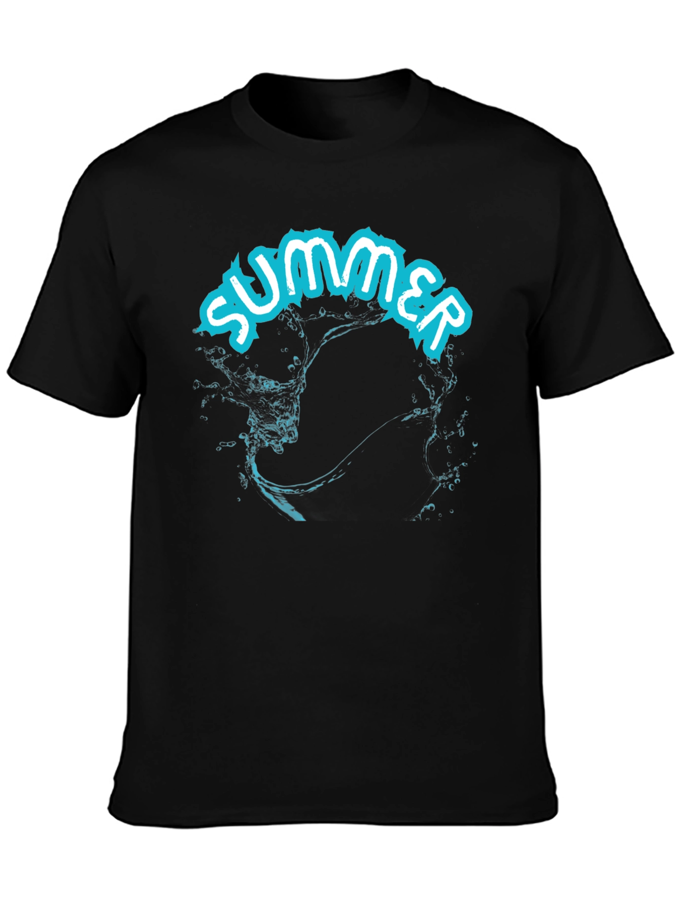 Summer Splash T-Shirt - Cool Water Graphic Tee