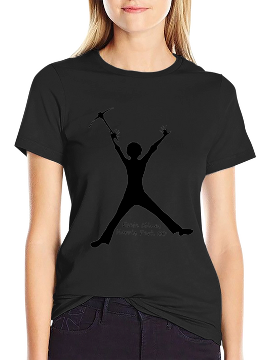Miner Silhouette T-Shirt - Eseta Mines Harris Park CO
