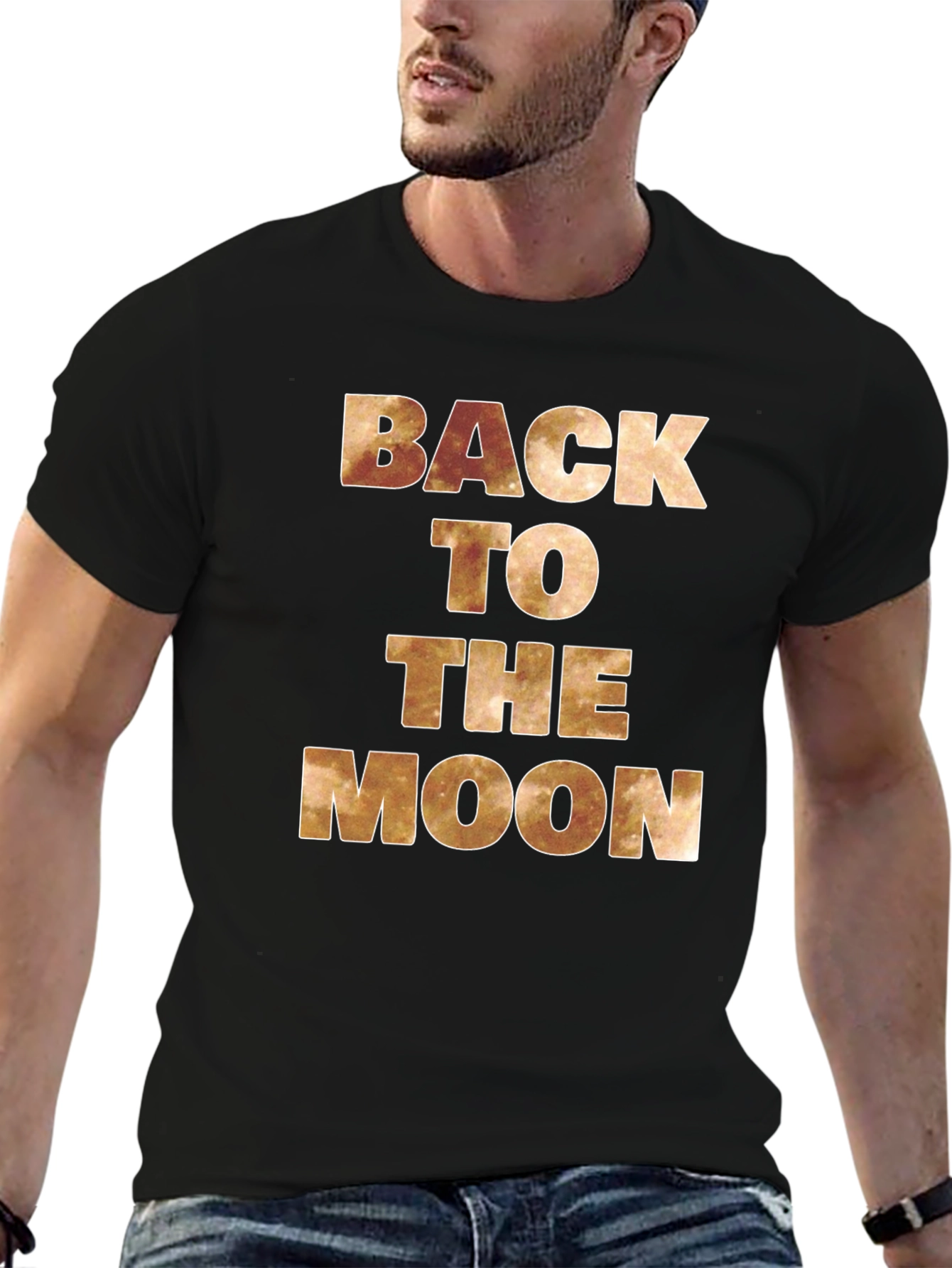 Back To The Moon Graphic T-Shirt