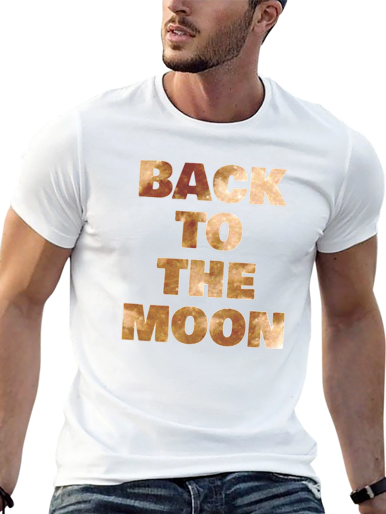 Back To The Moon Graphic T-Shirt
