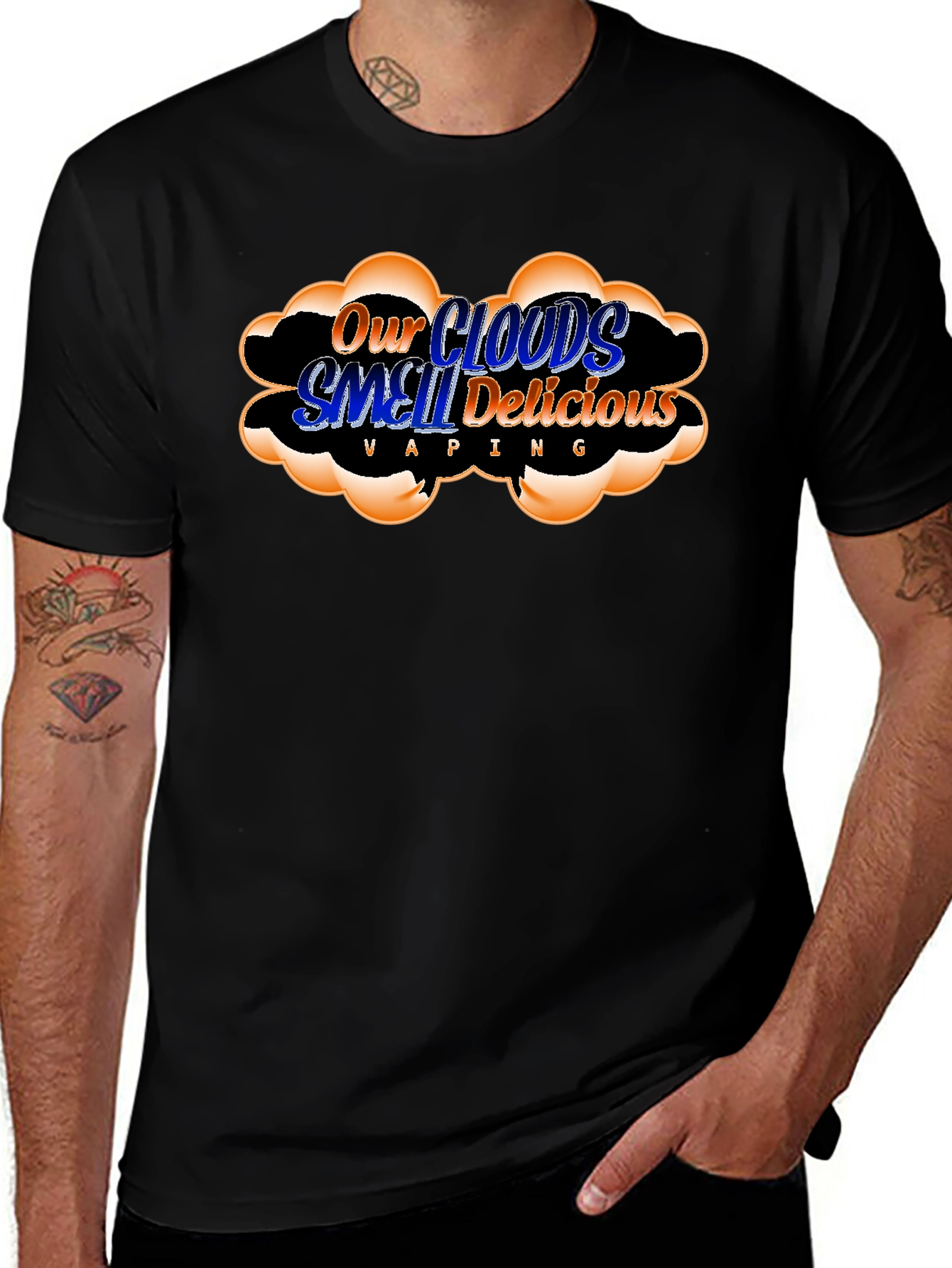 Our Clouds Smell Delicious Vaping T-Shirt