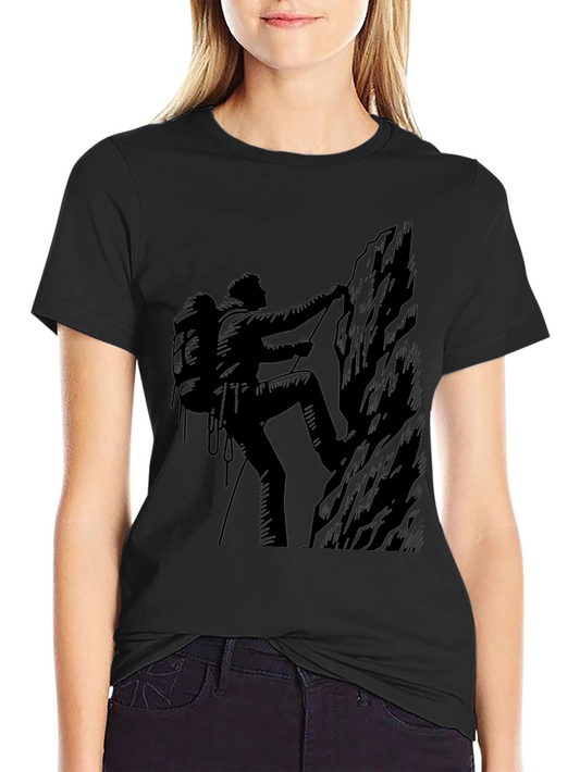 Climber Graphic T-Shirt - Black