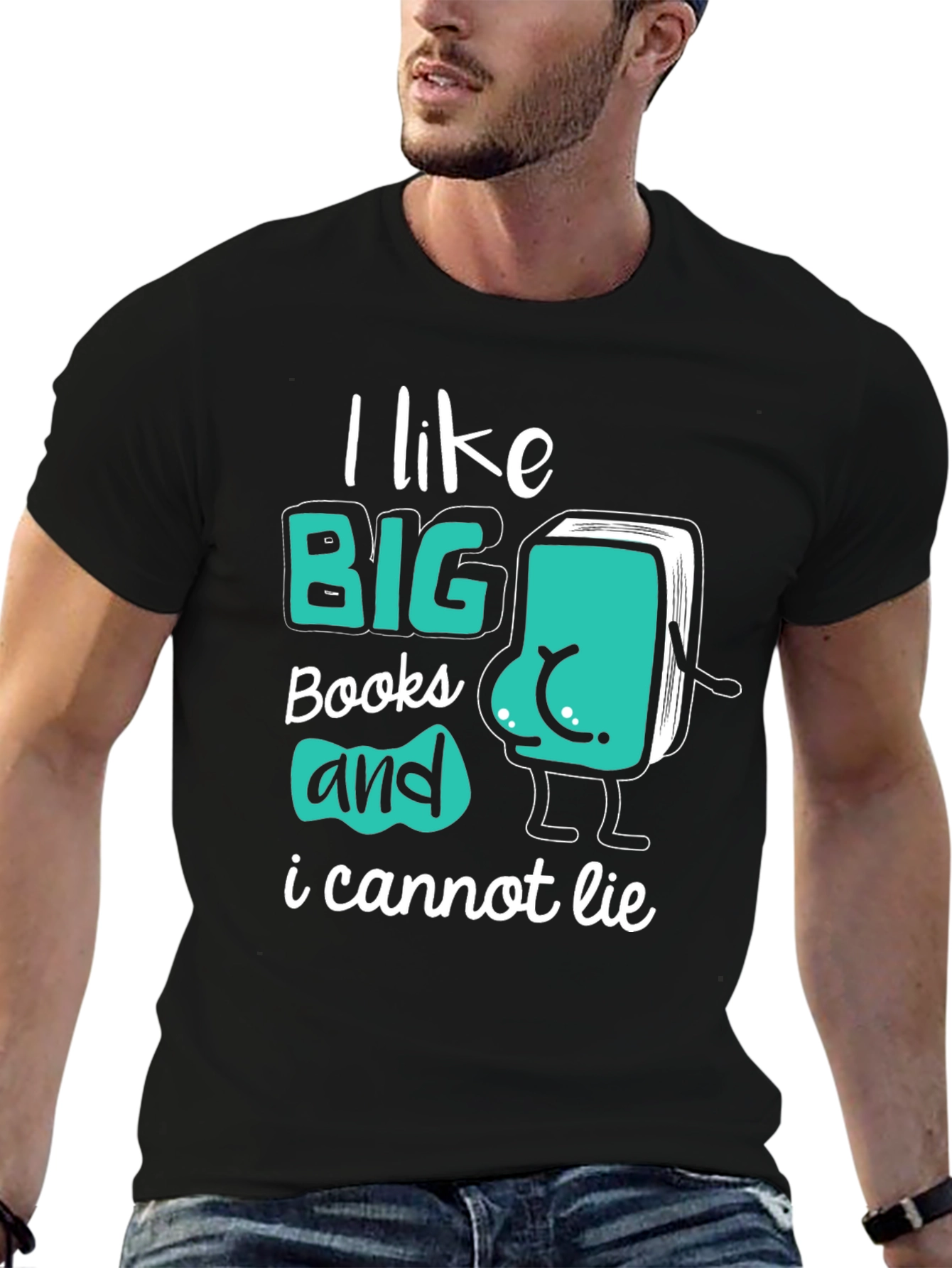 I Like Big Books Funny Graphic Tee