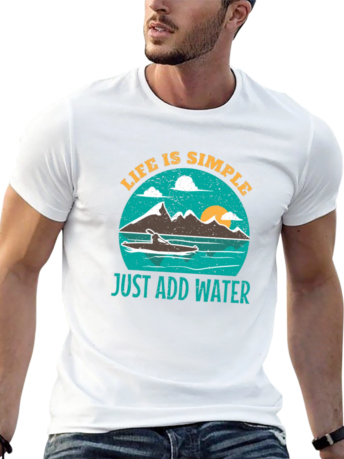 Life is Simple Kayak T-Shirt