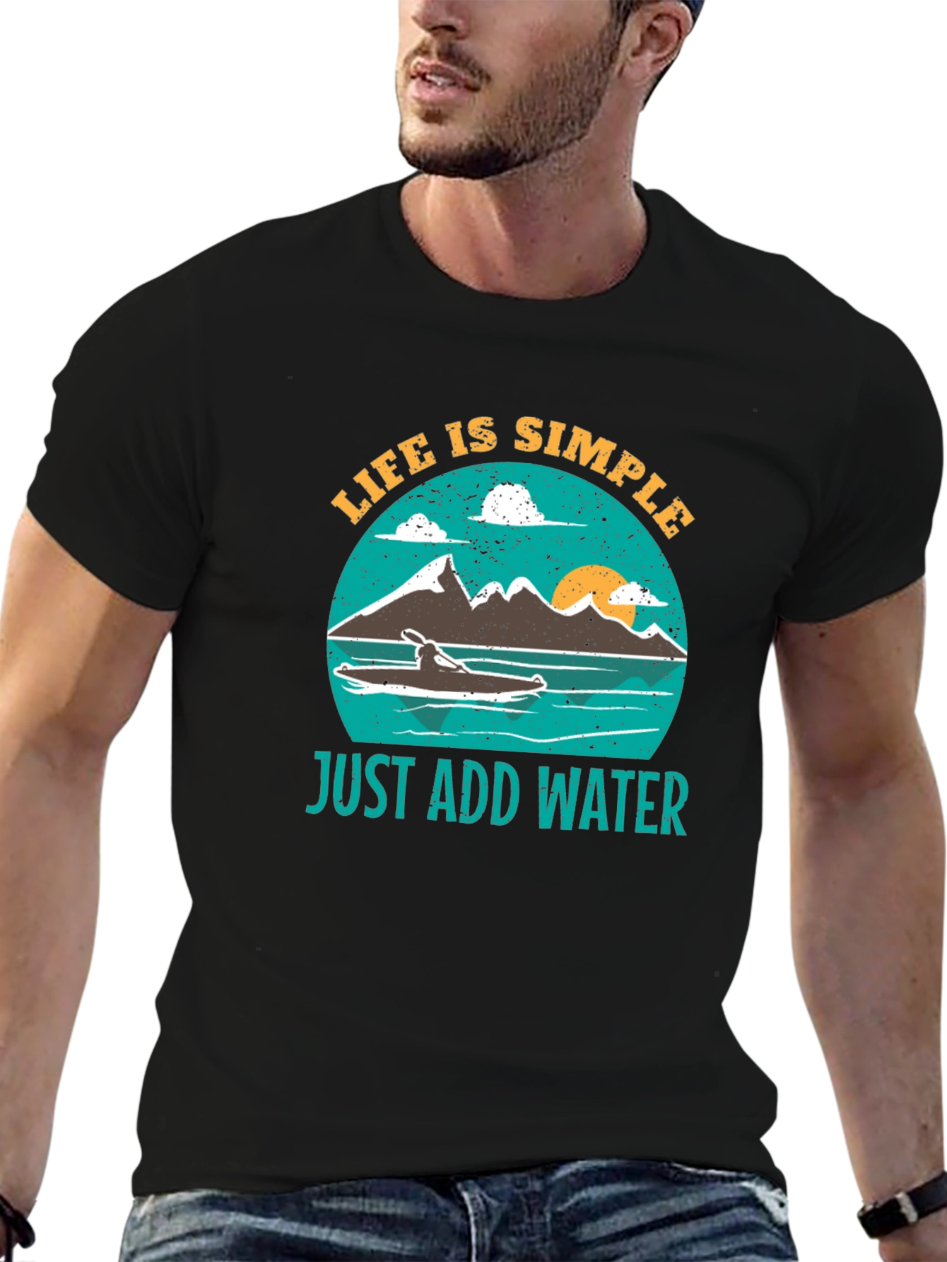 Life is Simple Kayak T-Shirt