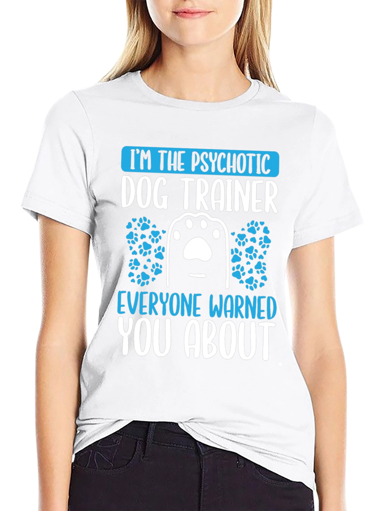 Psychotic Dog Trainer Graphic T-Shirt