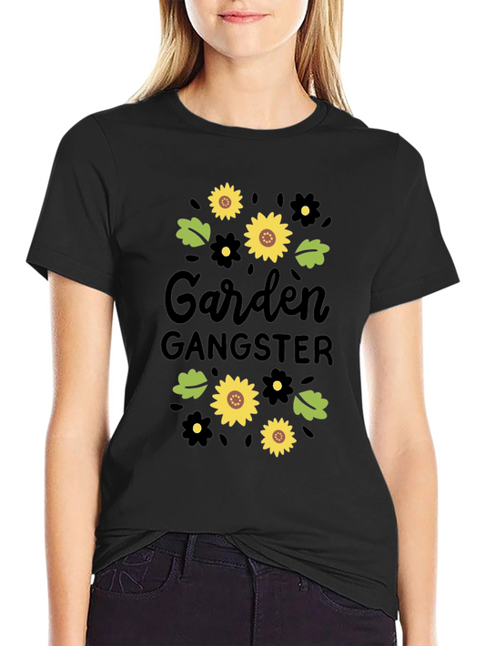 Garden Gangster Black T-Shirt