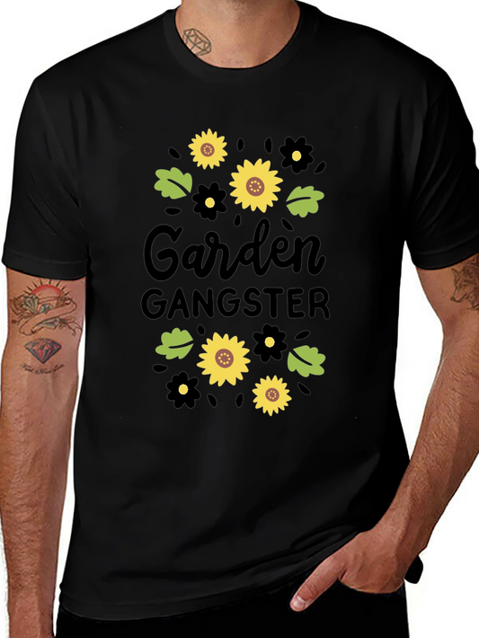 Garden Gangster Black T-Shirt