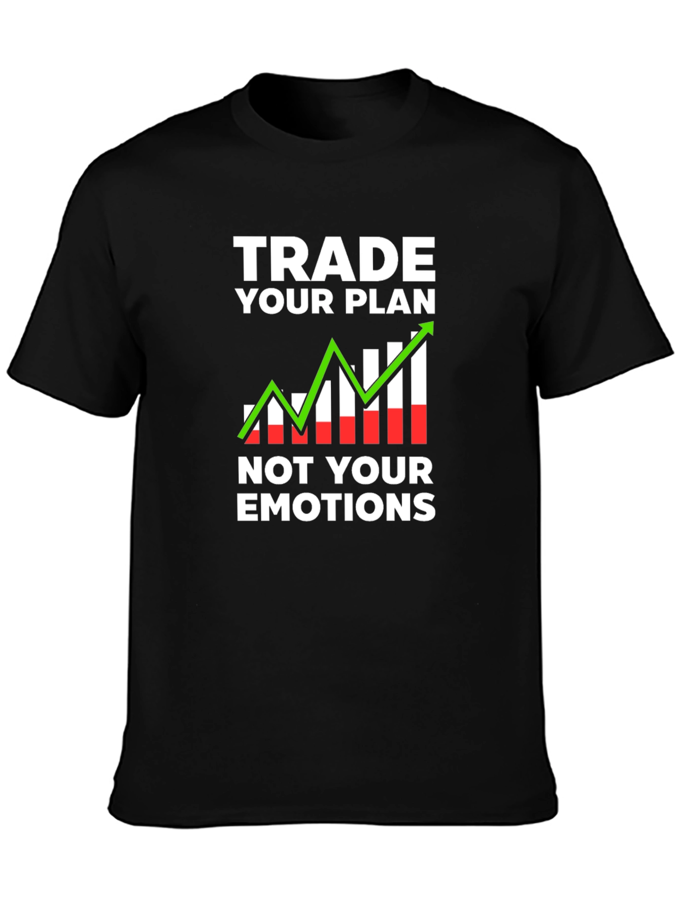 Trade Your Plan T-Shirt - Motivational Trader Apparel