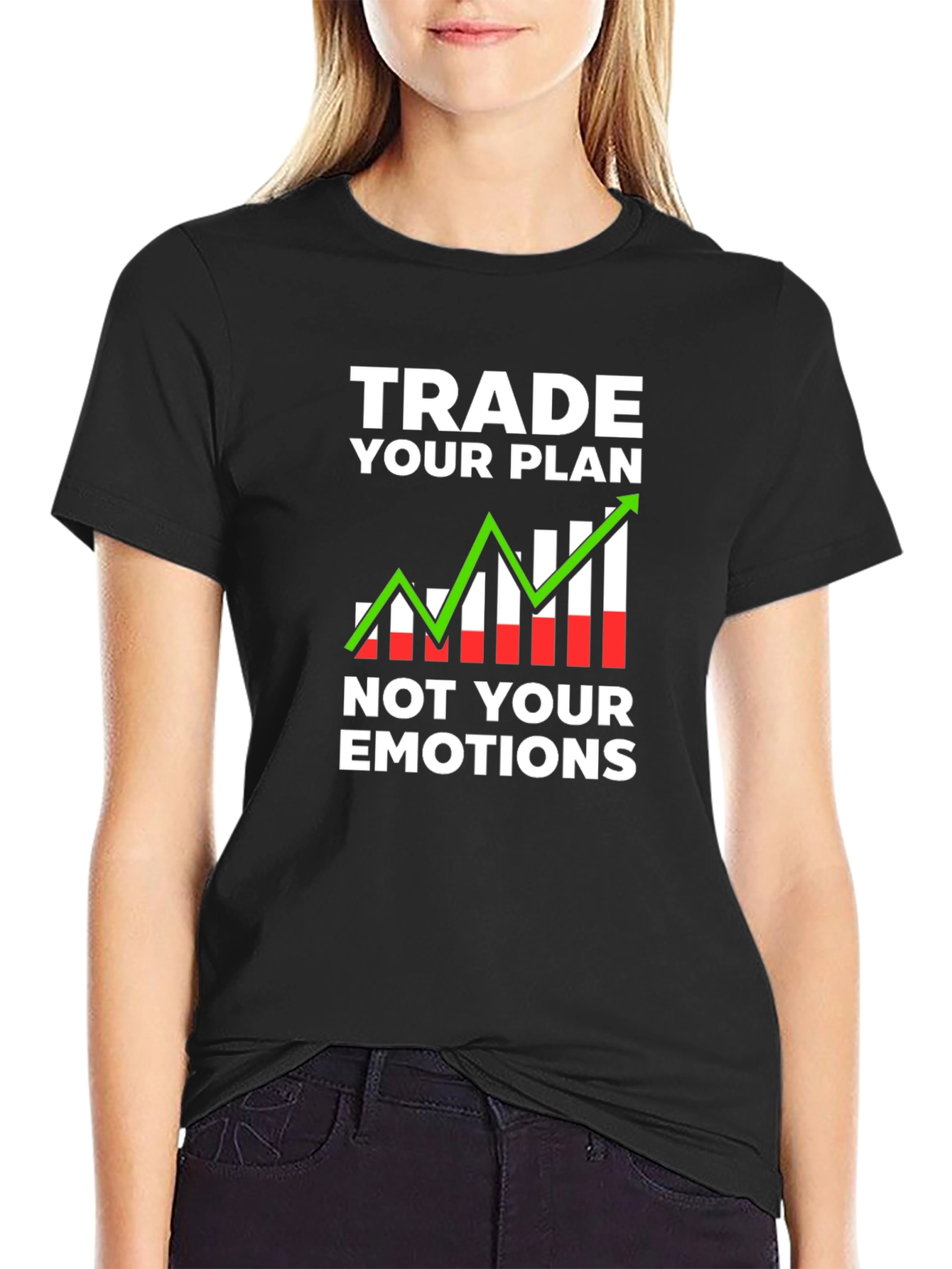 Trade Your Plan T-Shirt - Motivational Trader Apparel