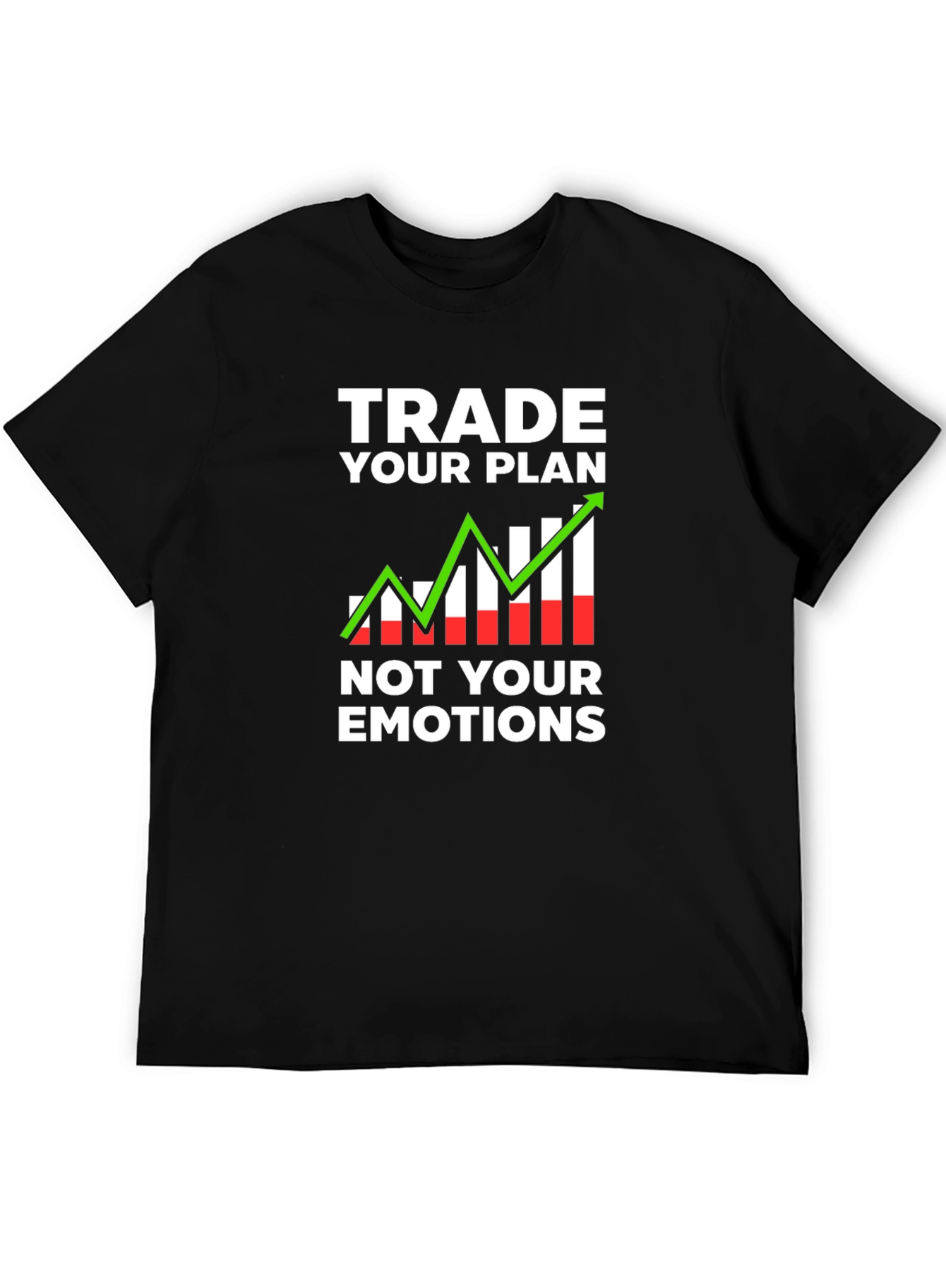 Trade Your Plan T-Shirt - Motivational Trader Apparel