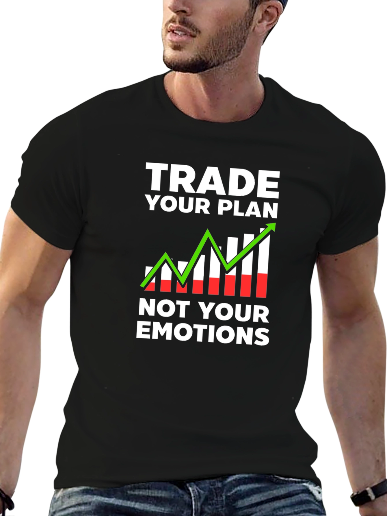 Trade Your Plan T-Shirt - Motivational Trader Apparel