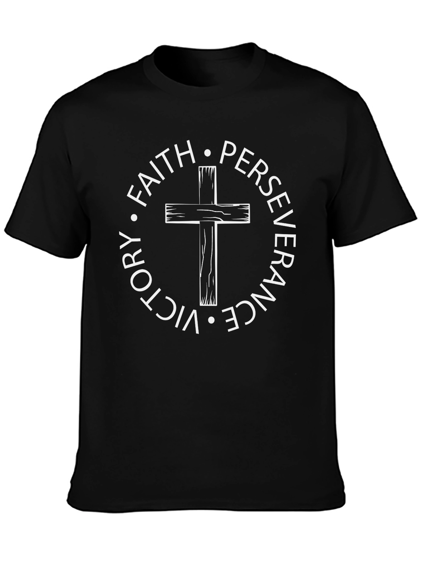 Faith Perseverance Victory Graphic Tee