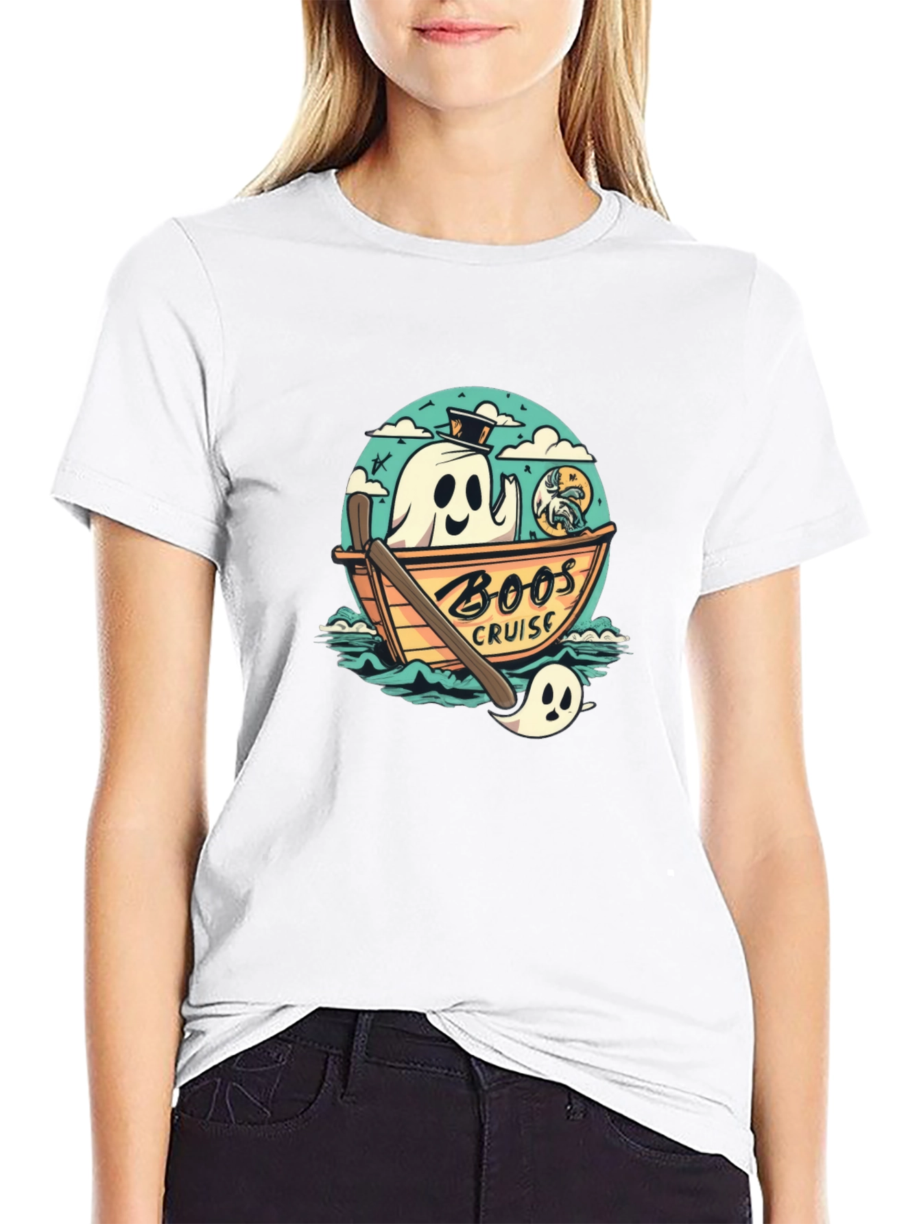 Boos Cruise Graphic T-Shirt - Spooky Season