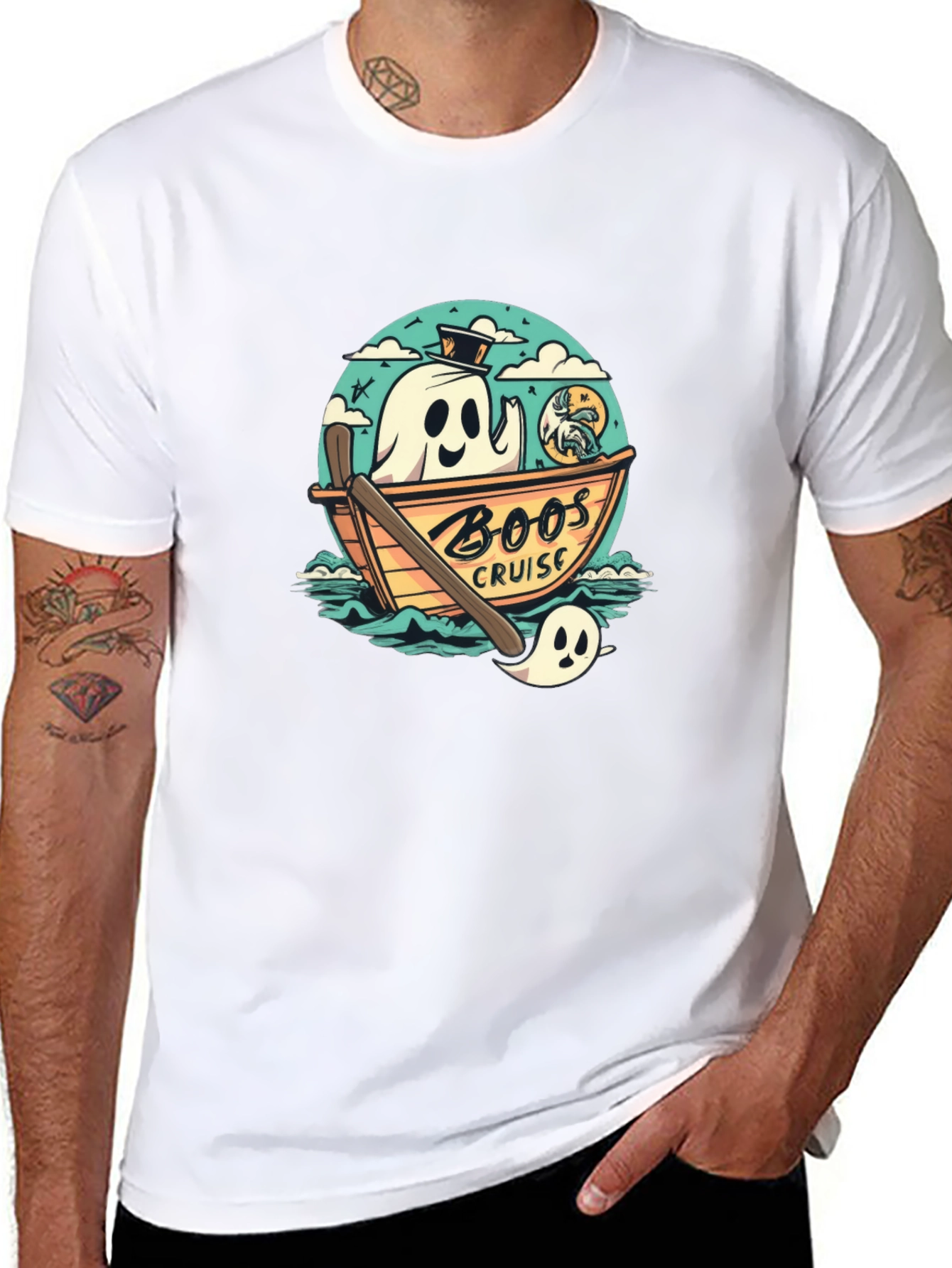 Boos Cruise Graphic T-Shirt - Spooky Season
